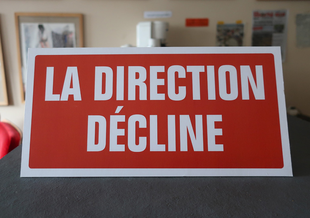 antoine giard — merci de laisser cet endroit & la direction décline